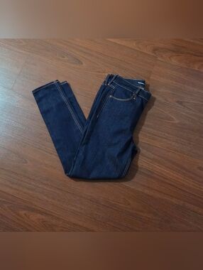 Old Navy Women's High - Rise Super Skinny Ankle Jeans - Navy Blue